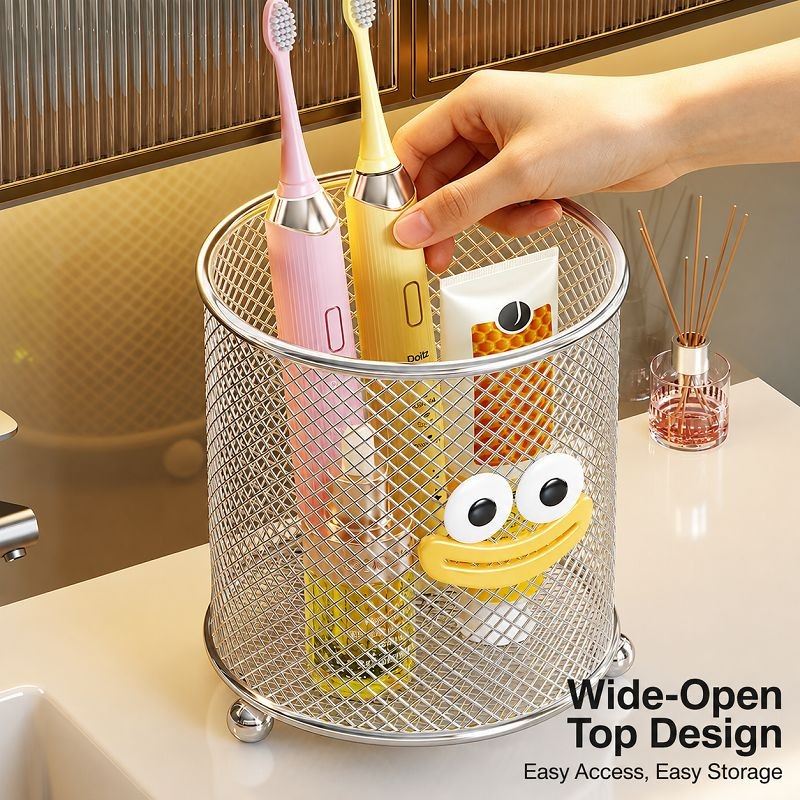 304 Stainless Steel Bathroom Storage Canister high quality