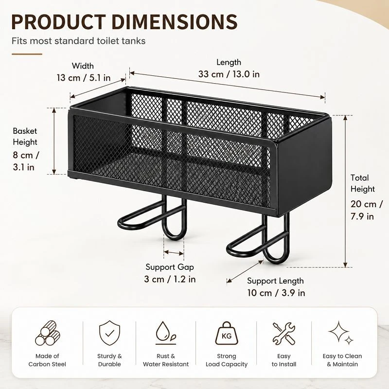 Over‑toilet Storage Rack high quality